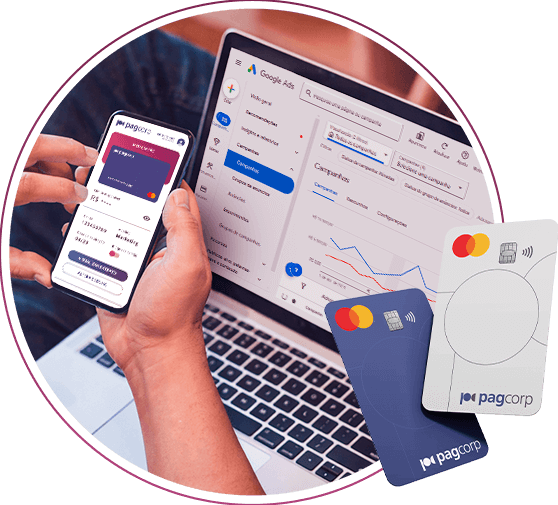 Gestão de despesas para marketing digital Hero - PagCorp Segmento